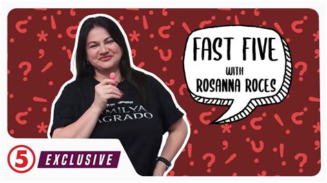 rosana roces|TWBA: Fast Talk with Rosanna Roces .